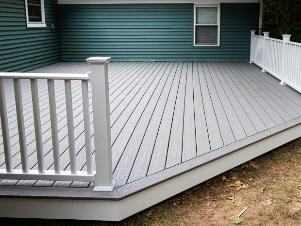 composite deck installation