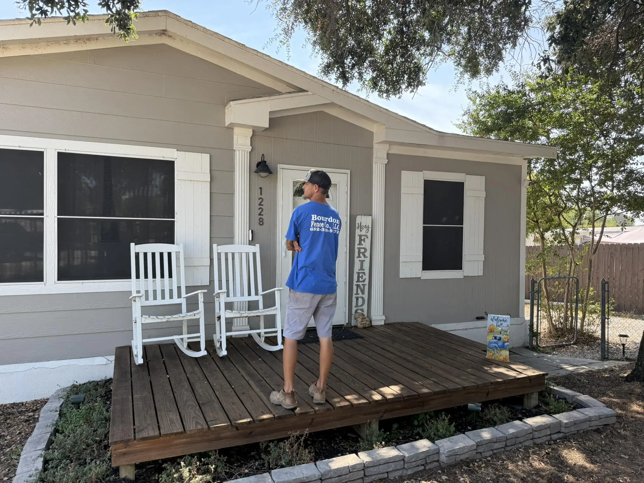 replacing a deck