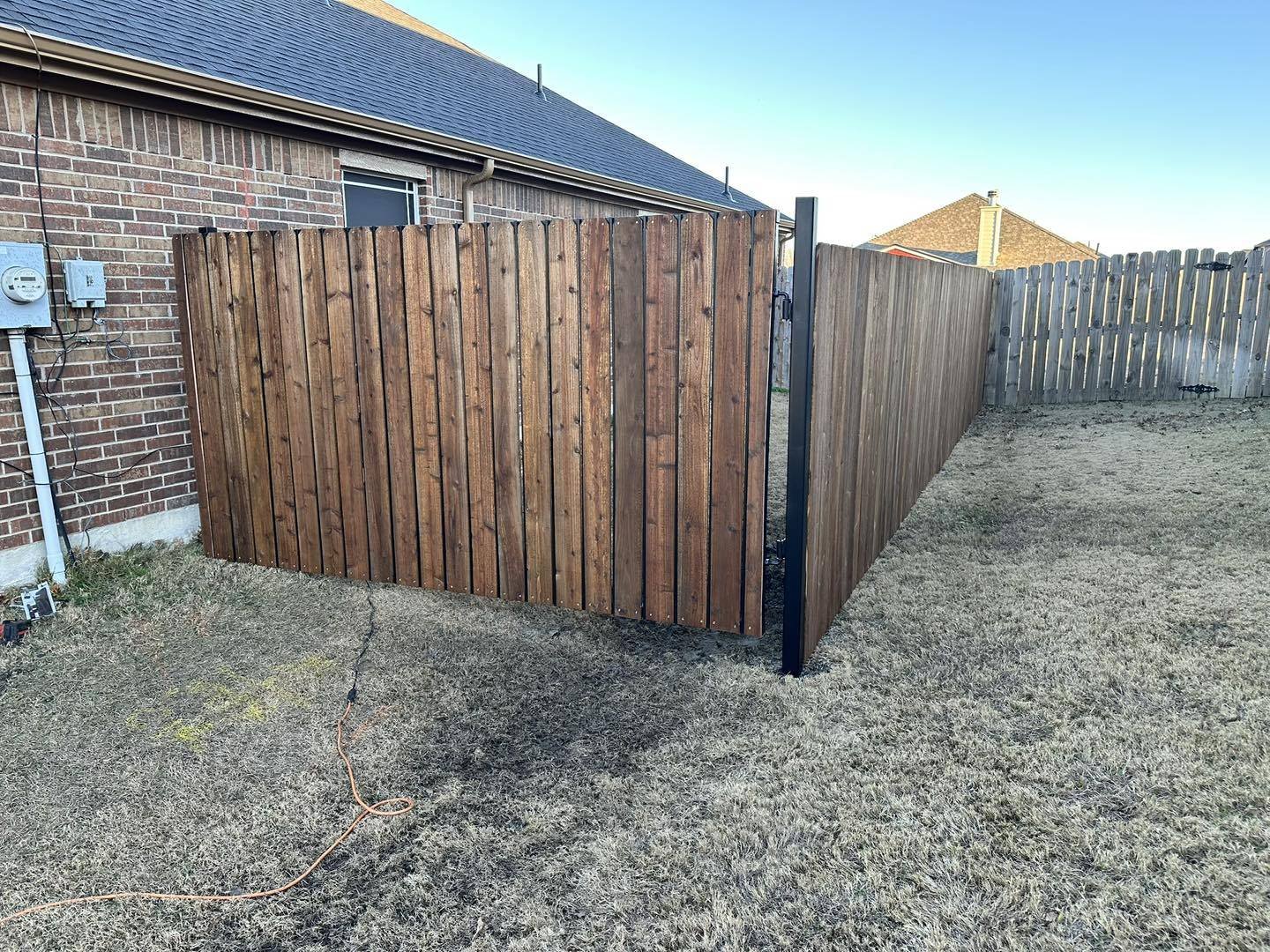 custom texas fence